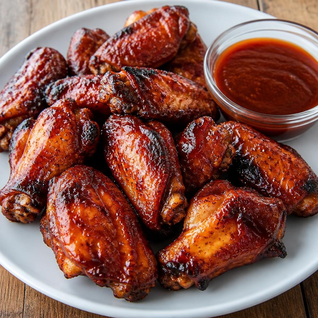 Entrée: United States – Classic American BBQ Chicken Wings recipe