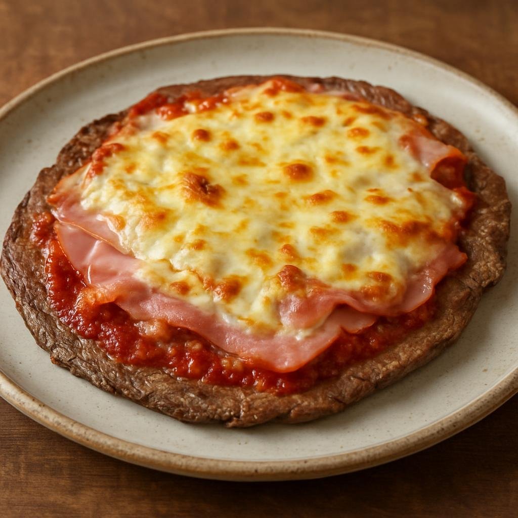 Entree: Argentina – Pampas – Matambre a la Pizza (Thin flank steak topped with tomato sauce, ham and melted cheese prepared like a pizza) recipe