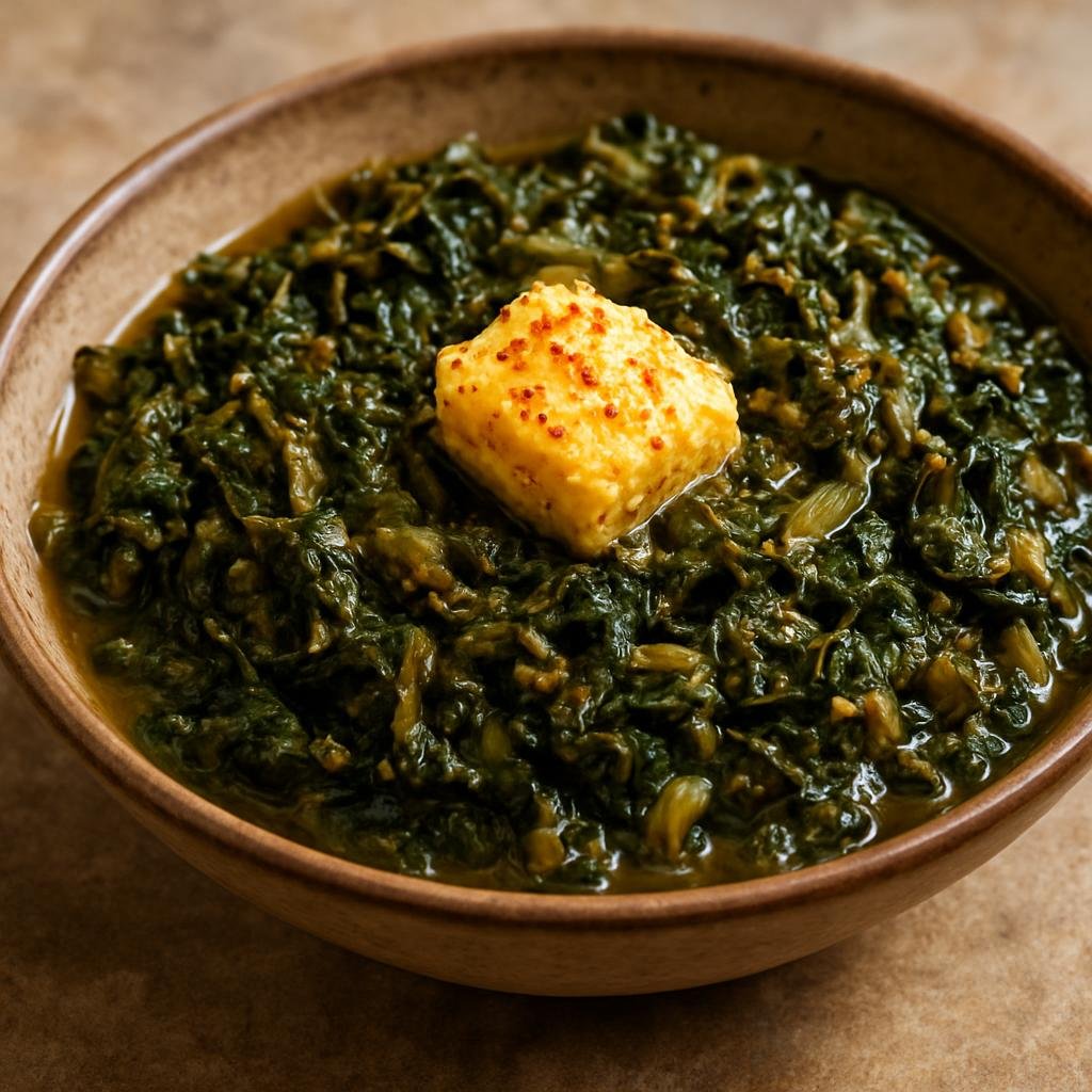 Entree: Ethiopia – Sidama – ጎመን ወጥ ➤ gomen wot (Ethiopian stewed collard greens flavored with spiced butter and aromatics) recipe