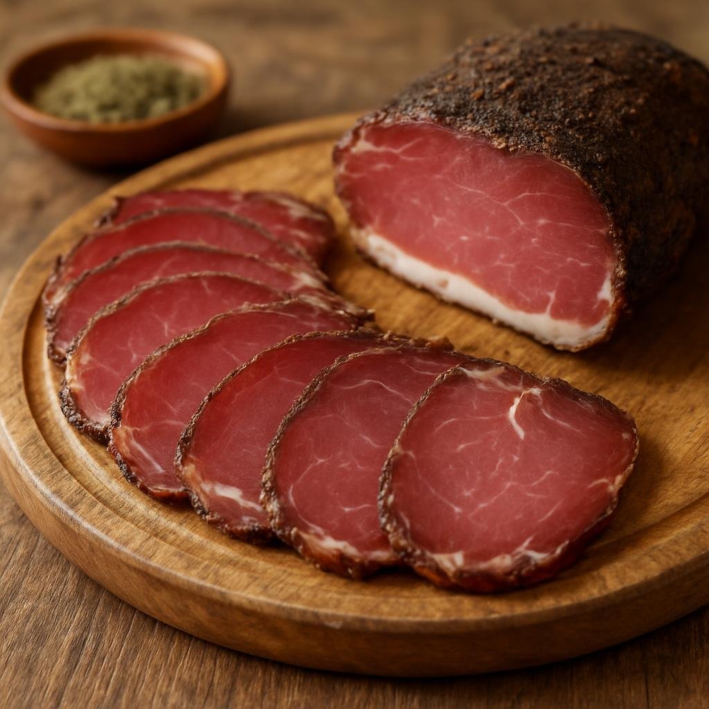 Entree: France – Corsica – Lonzu (Cured and air-dried pork loin from Corsica) recipe