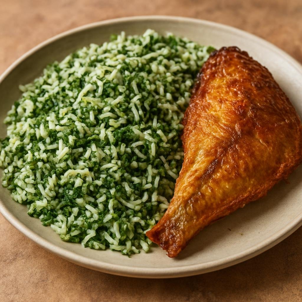 Entree: Iran – Shiraz / Fars – سبزی پلو ➤ Sabzi Polo (Herbed basmati rice cooked with a blend of fresh Persian herbs often served with seasonal fish) recipe