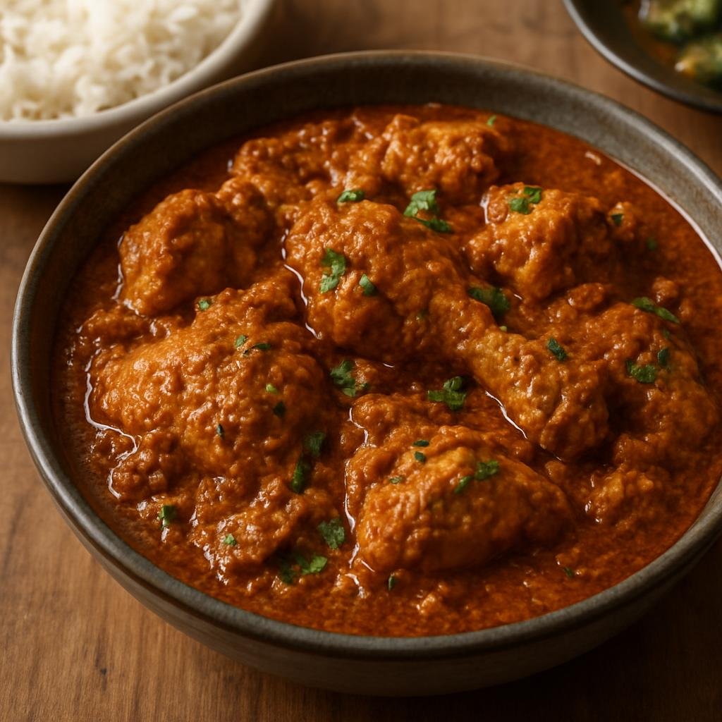 Entree: India – Goa – चिकन शाकुती ➤ chikan shākutī (Goan chicken curry cooked in a roasted coconut and spice paste) recipe