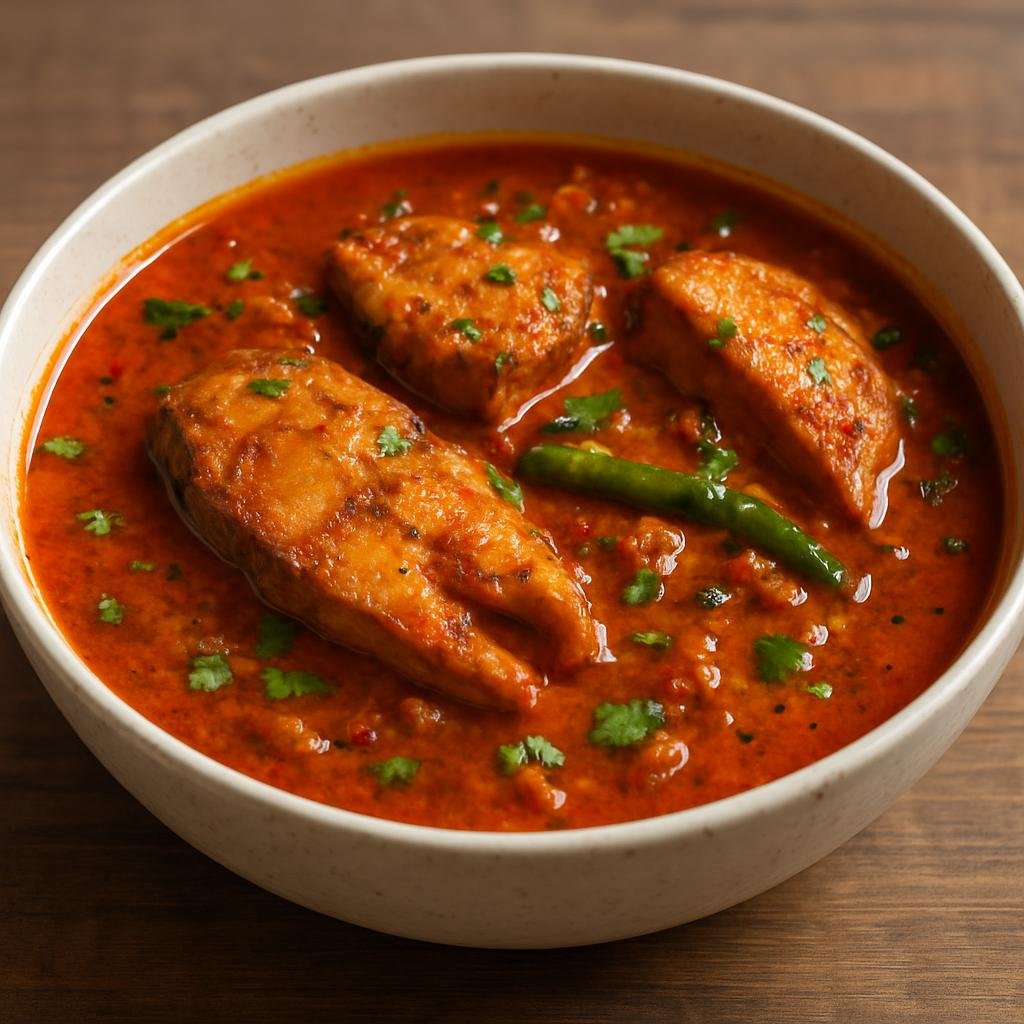 Entree: India – Goa – Ambot Tik (Goan sour-and-spicy fish curry) recipe