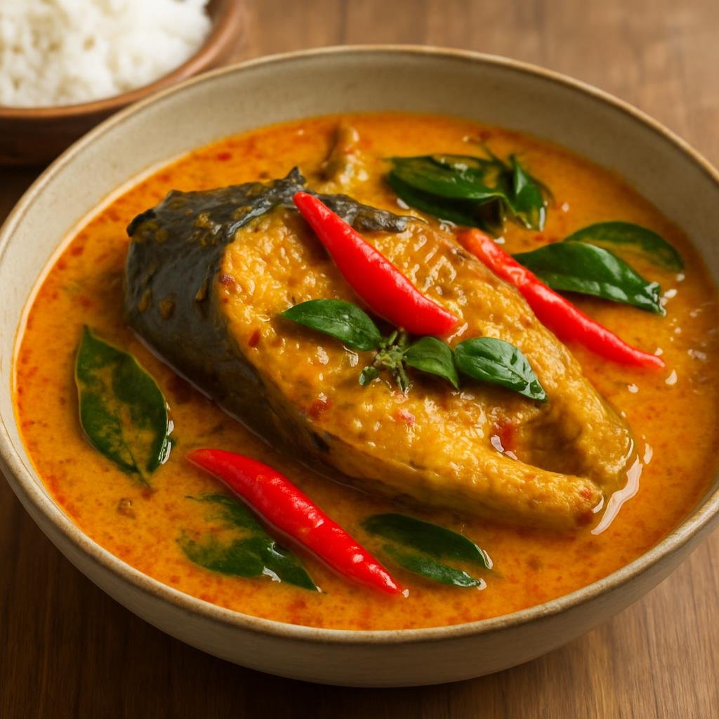 Entree: Indonesia – Sumatra – Gulai Ikan Patin (catfish in spiced coconut curry) recipe
