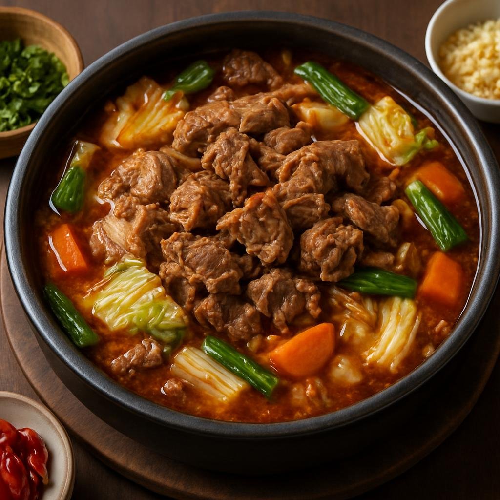 Entree: China – Qinghai – 羊肉火锅 ➤ Yangrou huoguo (Communal Chinese mutton hot pot of simmered lamb in a fragrant spiced broth served with vegetables) recipe