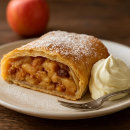 Dessert: Austria – Vienna – Apfelstrudel (Apple strudel) recipe