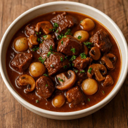 Entree: France – Burgundy – Beef Bourguignon recipe