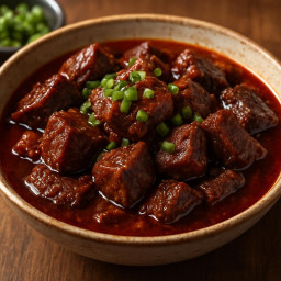 Entree: China – 红烧牛肉 ➤ Hóng shāo niúròu (Red-Braised Beef) recipe