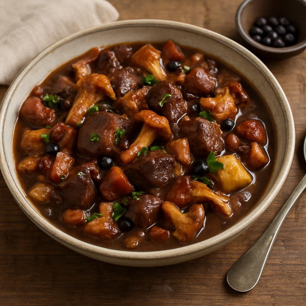 Entree: Canada – British Columbia (Vancouver Island) – Vancouver Island Venison Stew recipe