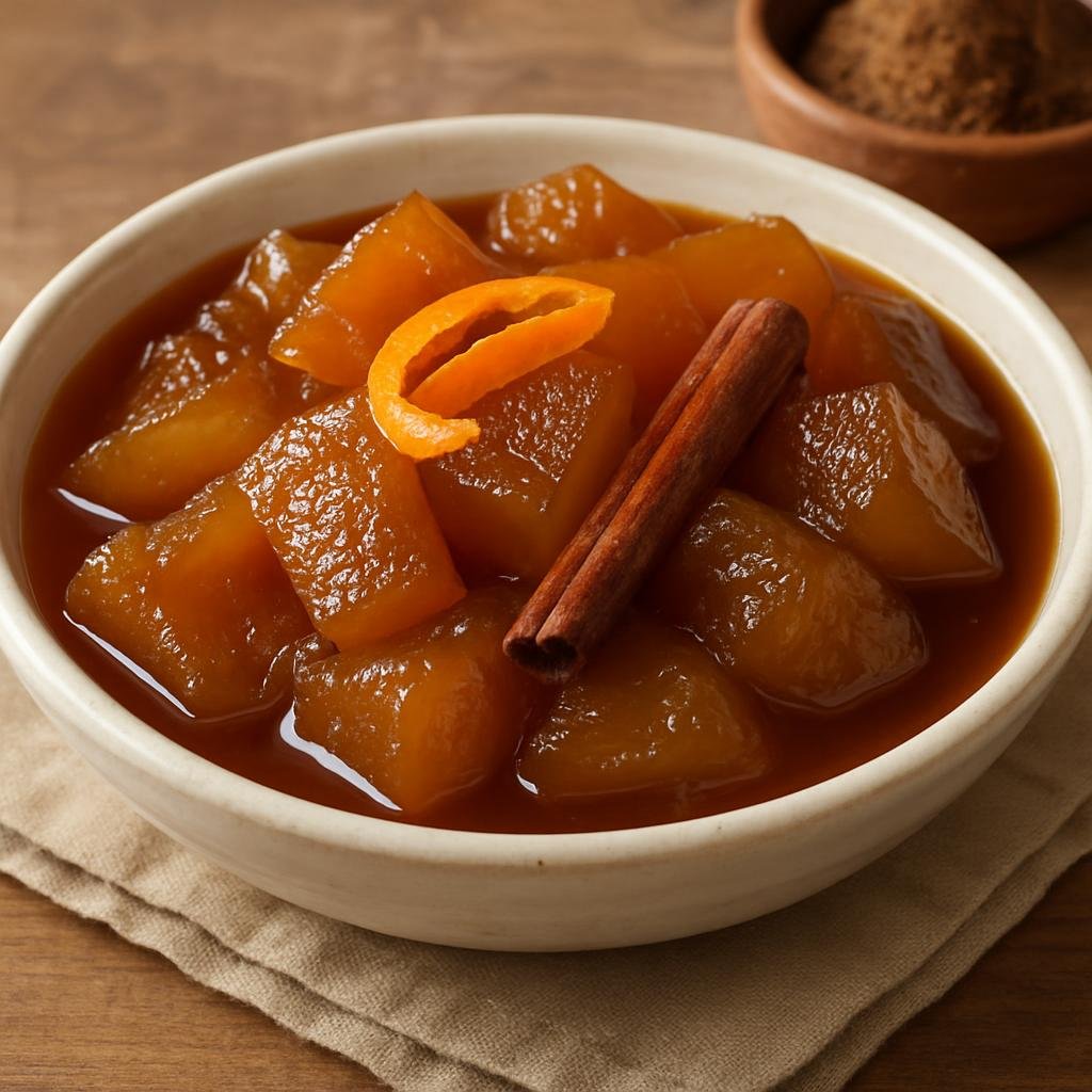 Dessert: Mexico – Yucatan Peninsula – Dulce de Papaya (Sweet Papaya Preserves) recipe