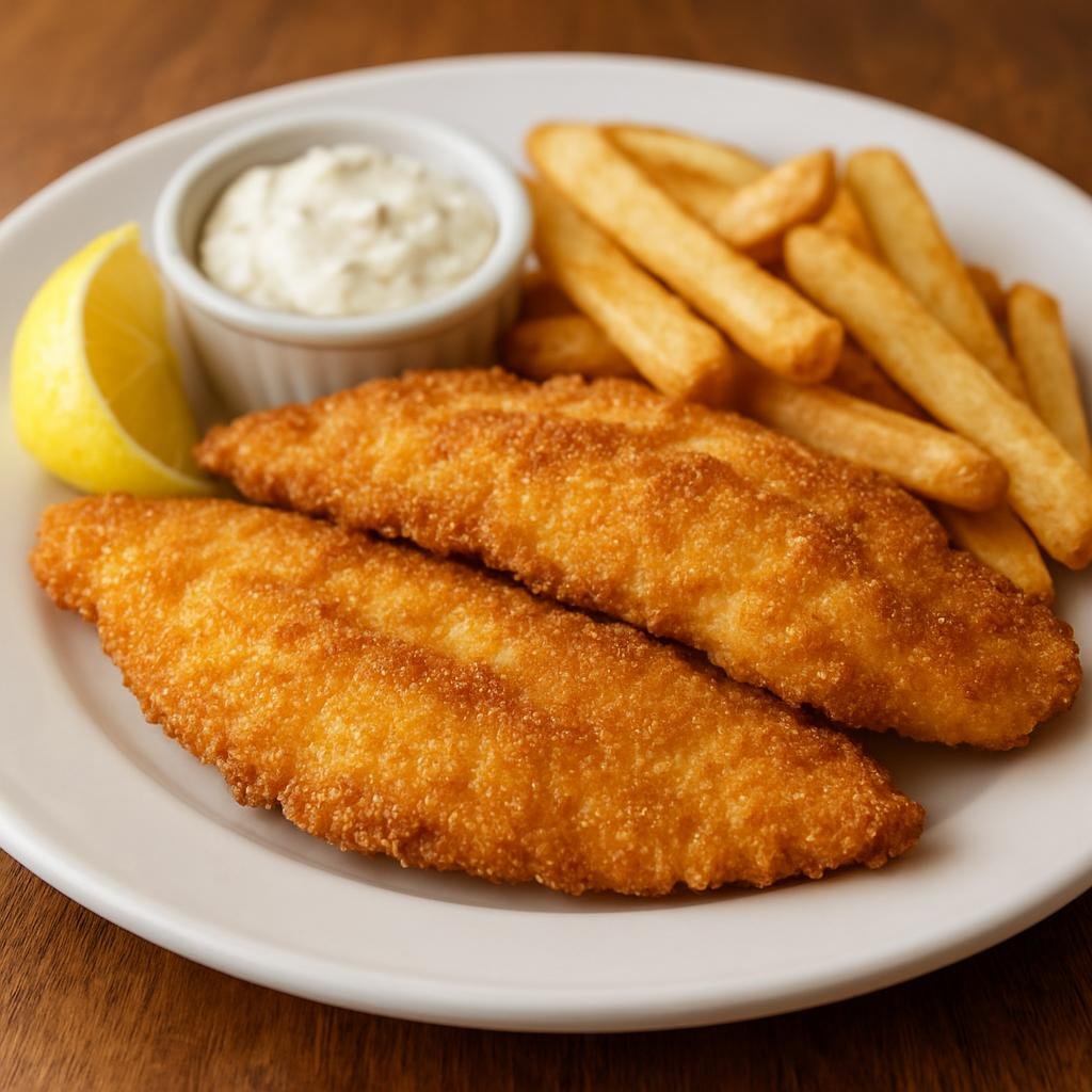 Entree: United States – Great Lakes United States (Ohio) – Lake Erie Perch Fry recipe