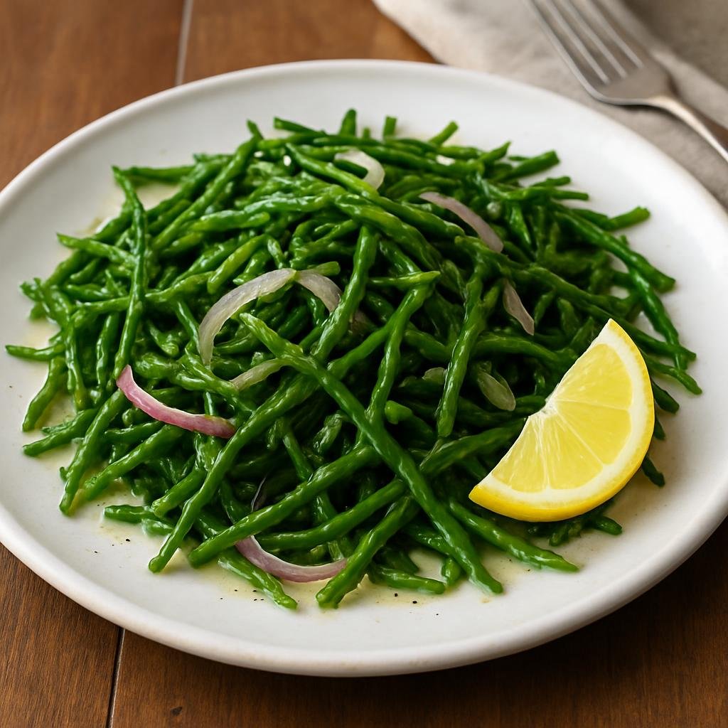 Side Dish: Canada – British Columbia – BC Sea Asparagus Salad recipe