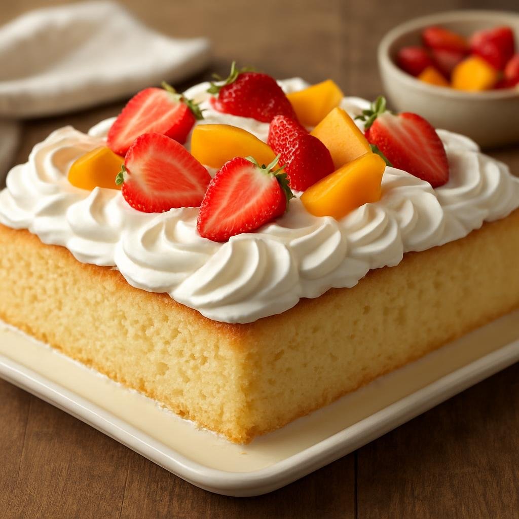 Dessert: Mexico – Mexico City (Central Mexico) – Pastel de Tres Leches recipe