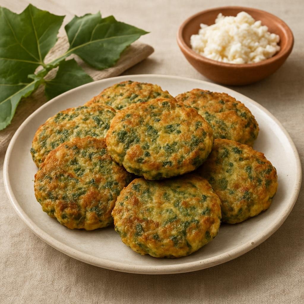 Side Dish: Mexico – Campeche, Yucatan Peninsula – Chayitas (Chaya Fritters) recipe