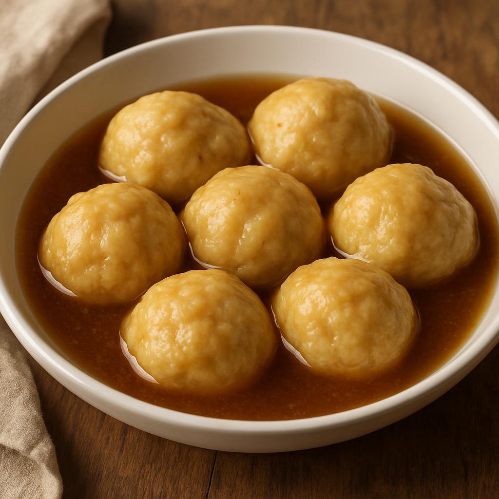 Side Dish: Canada – Quebec – Grands-Pères au Sirop d'Érable (Maple Syrup Dumplings) recipe