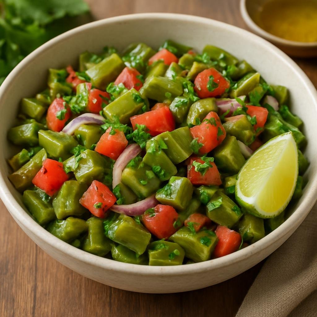 Salad: Mexico – Baja California – Ensalada de Nopales recipe