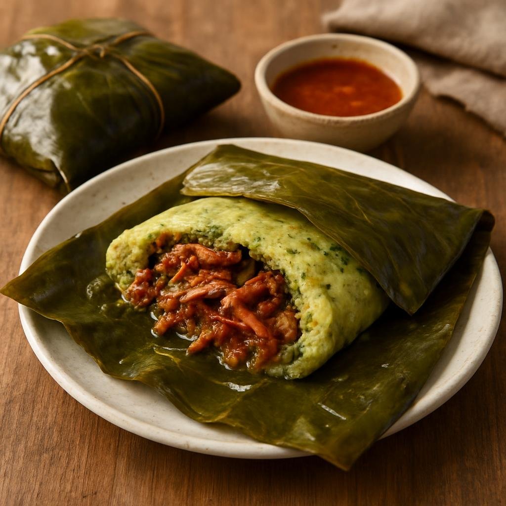 Entree: Mexico – Chiapas – Tzotzil Tamales (Tzotzil-style Tamales) recipe