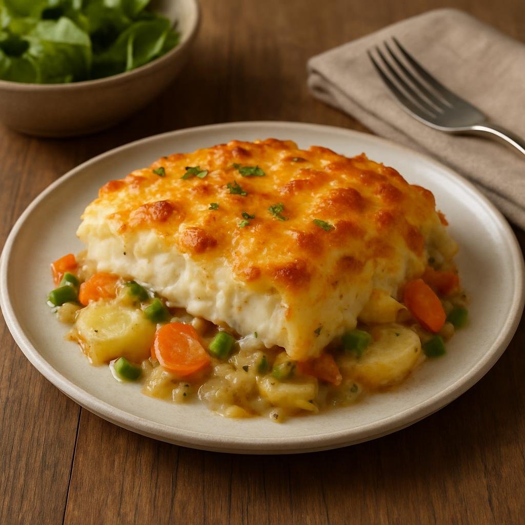 Entree: Canada – Newfoundland and Labrador – Cod au Gratin recipe