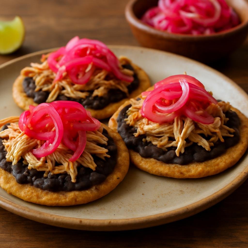 Appetizer: Mexico – Yucatan Peninsula Mexico (Campeche) – Panuchos recipe