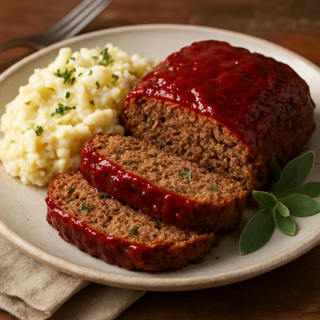 Entree: United States – Utah (Rocky Mountain United States) – Bison Meatloaf recipe