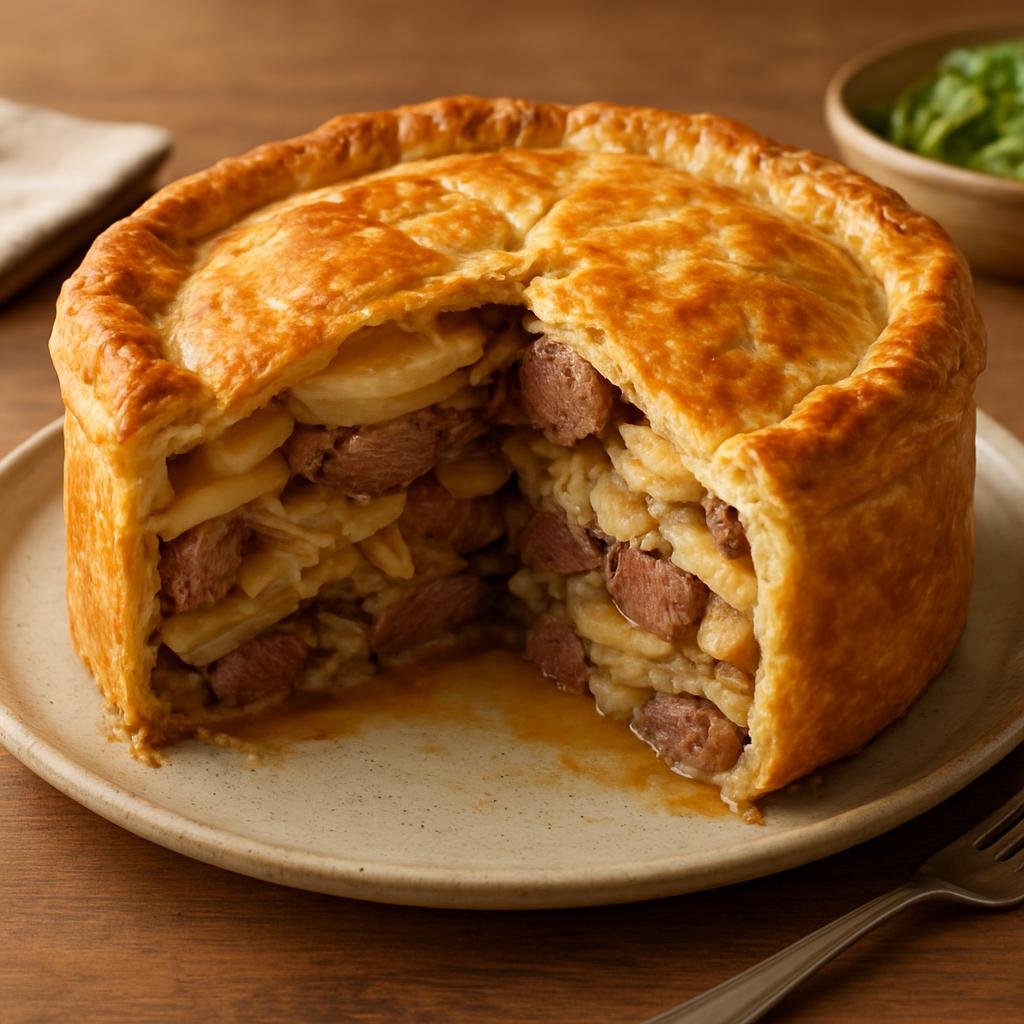 Entree: Canada – Quebec – Cipaille (Meat Pie) recipe