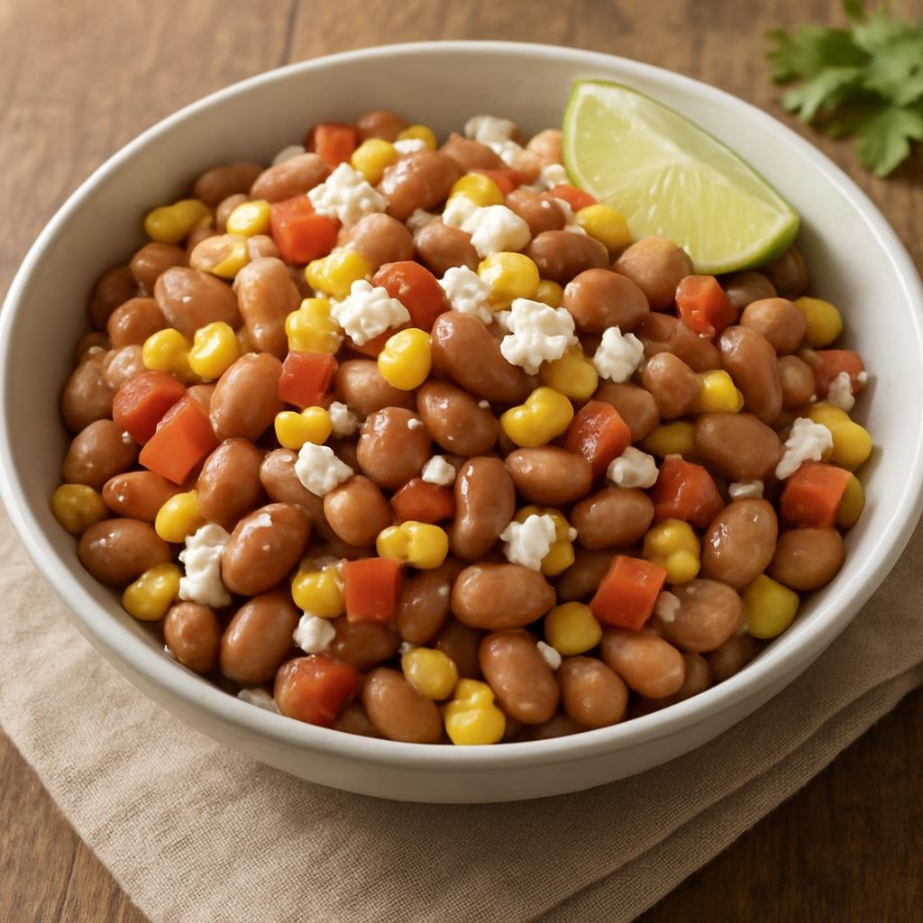 Salad: Mexico – Nuevo Leon – Ensalada de Frijoles (Bean Salad) recipe