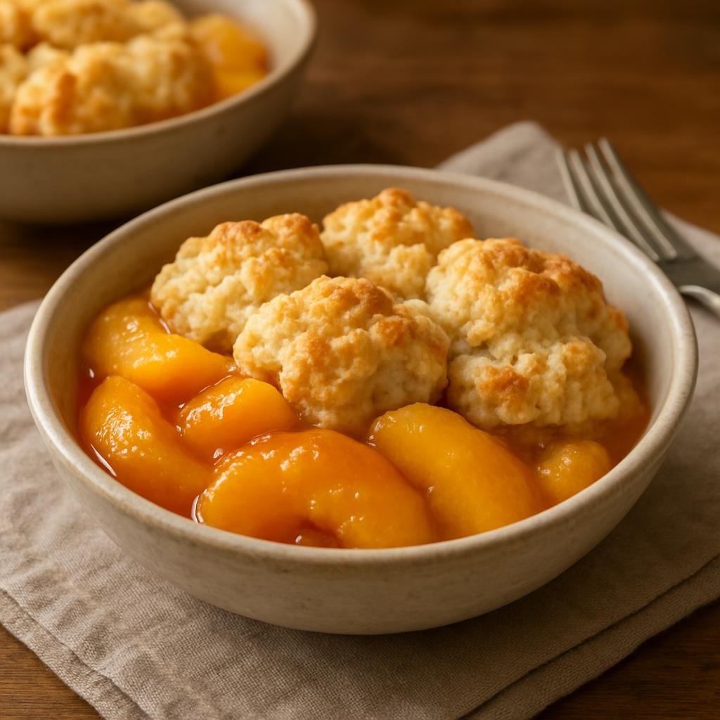 Dessert: United States – South Carolina – South Carolina Peach Cobbler recipe