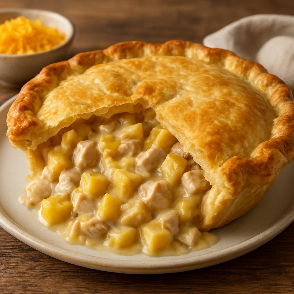 Entree: United States – Vermont – Vermont Turkey Pot Pie recipe