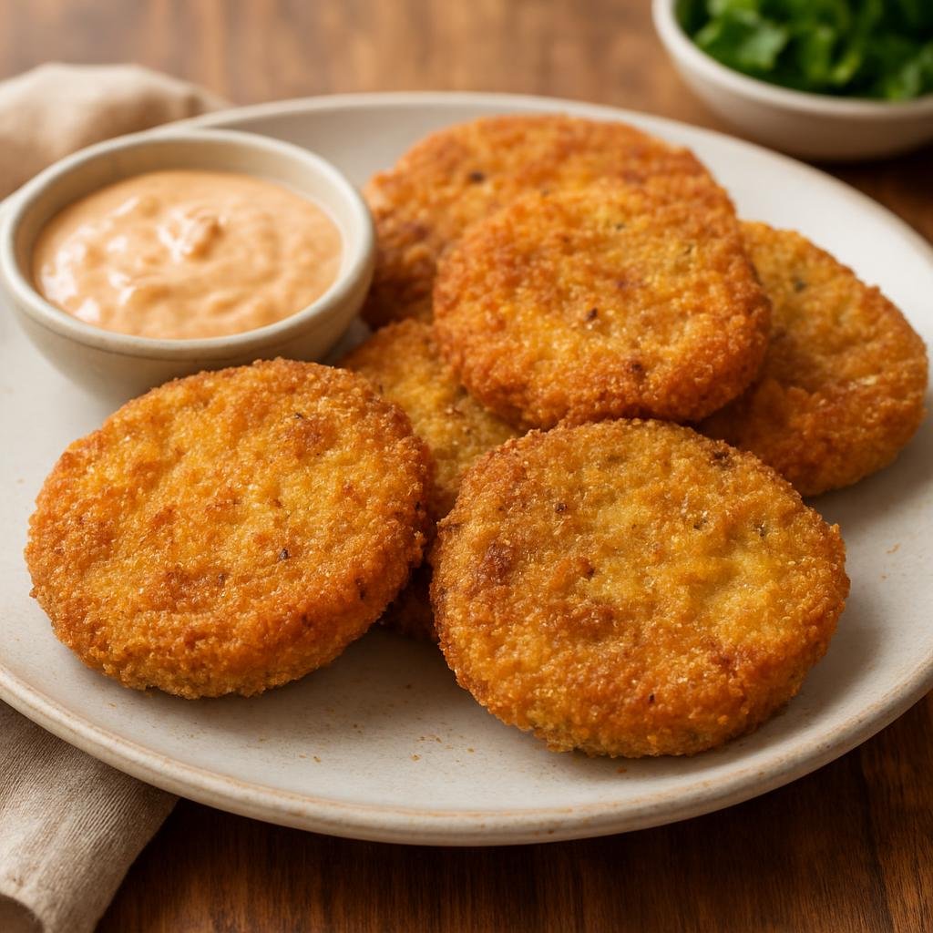 Appetizer: United States – Georgia (Southern United States) – Fried Green Tomatoes recipe