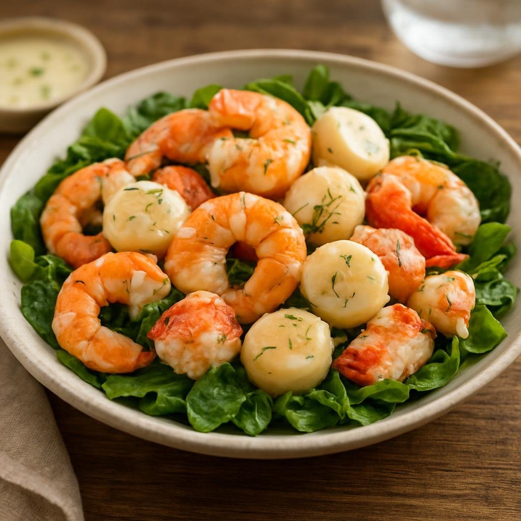 Salad: Canada – Nova Scotia, Atlantic Canada – Maritime Seafood Salad recipe