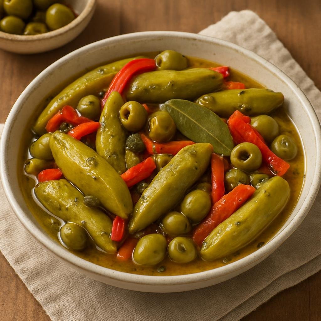 Side Dish: United States – Puerto Rican Cuisine – Guineitos en Escabeche recipe