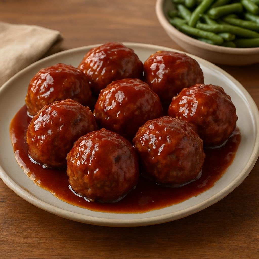 Entree: United States – Iowa — Midwestern United States – Iowa Ham Balls recipe