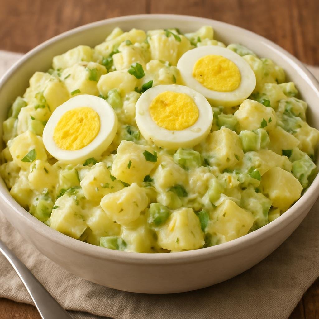 Salad: United States – Indiana (Midwestern United States) – Hoosier Potato Salad recipe