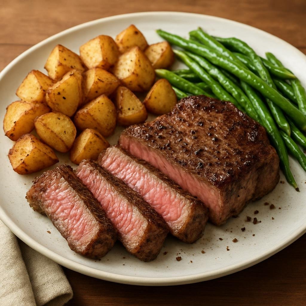 Entree: United States – New York, Mid-Atlantic United States – New York Strip Steak recipe