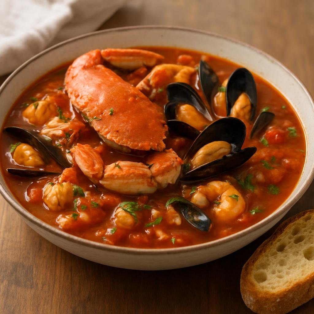 Entree: United States – California Cuisine – Cioppino recipe