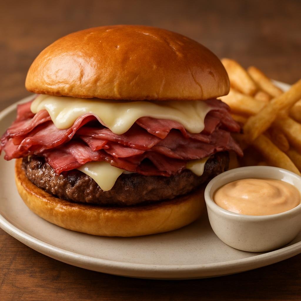 Entree: United States – Utah – Utah Pastrami Burger recipe