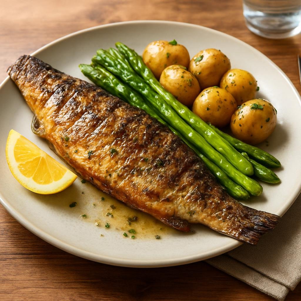 Entree: Canada – British Columbia — Pacific Canada – Kelowna Grilled Trout recipe