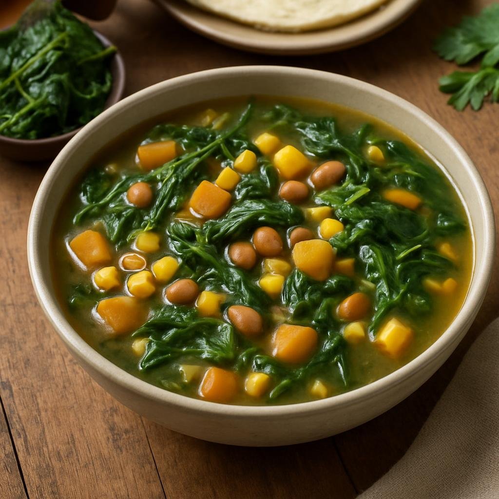 Entree: Mexico – Tlaxcala – Sopa de Milpa recipe