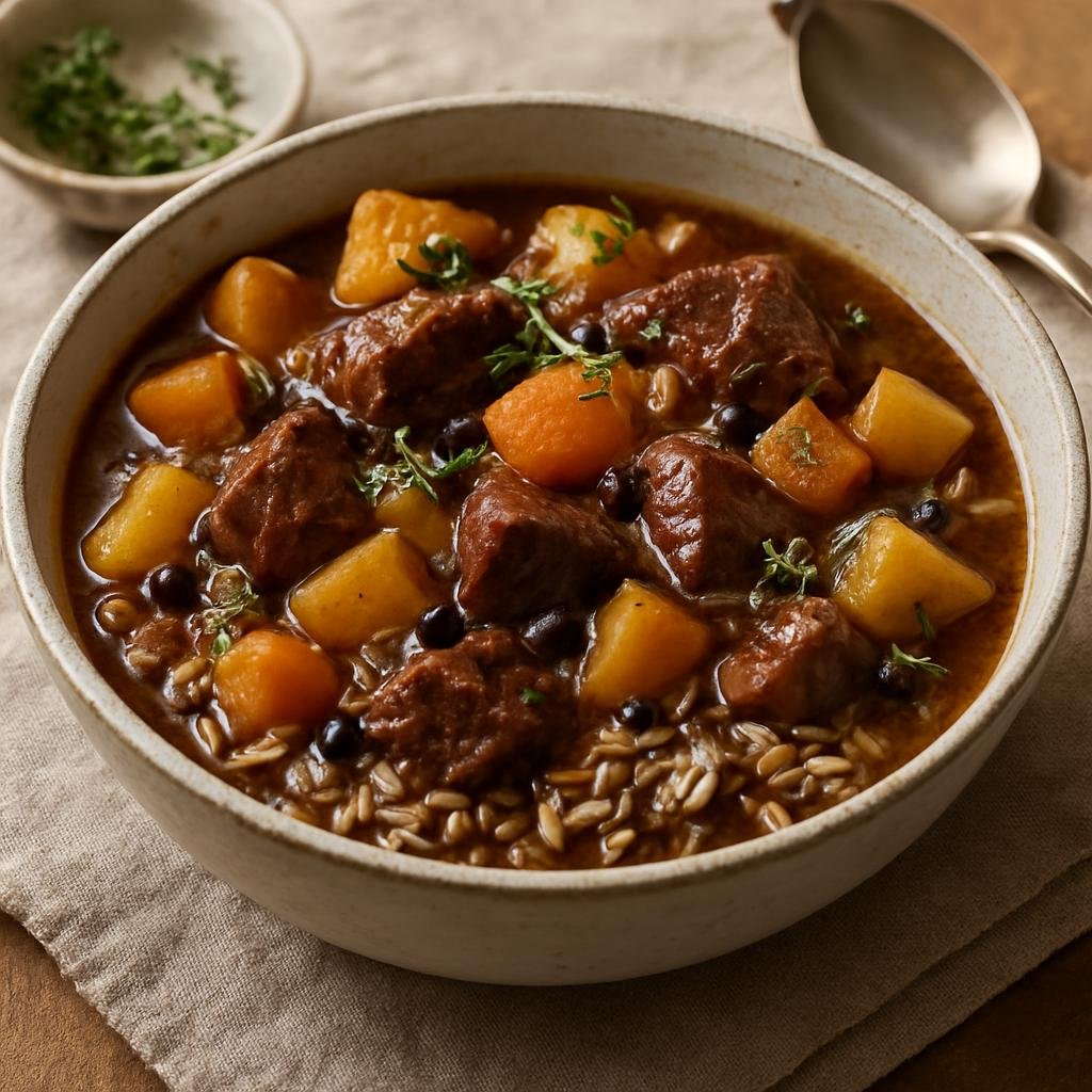 Entree: Canada – Canadian Prairies (Manitoba) – Manitoba Venison Stew recipe