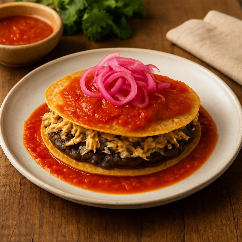 Entree: Mexico – Yucatan Peninsula, Quintana Roo – Pan de Cazon recipe