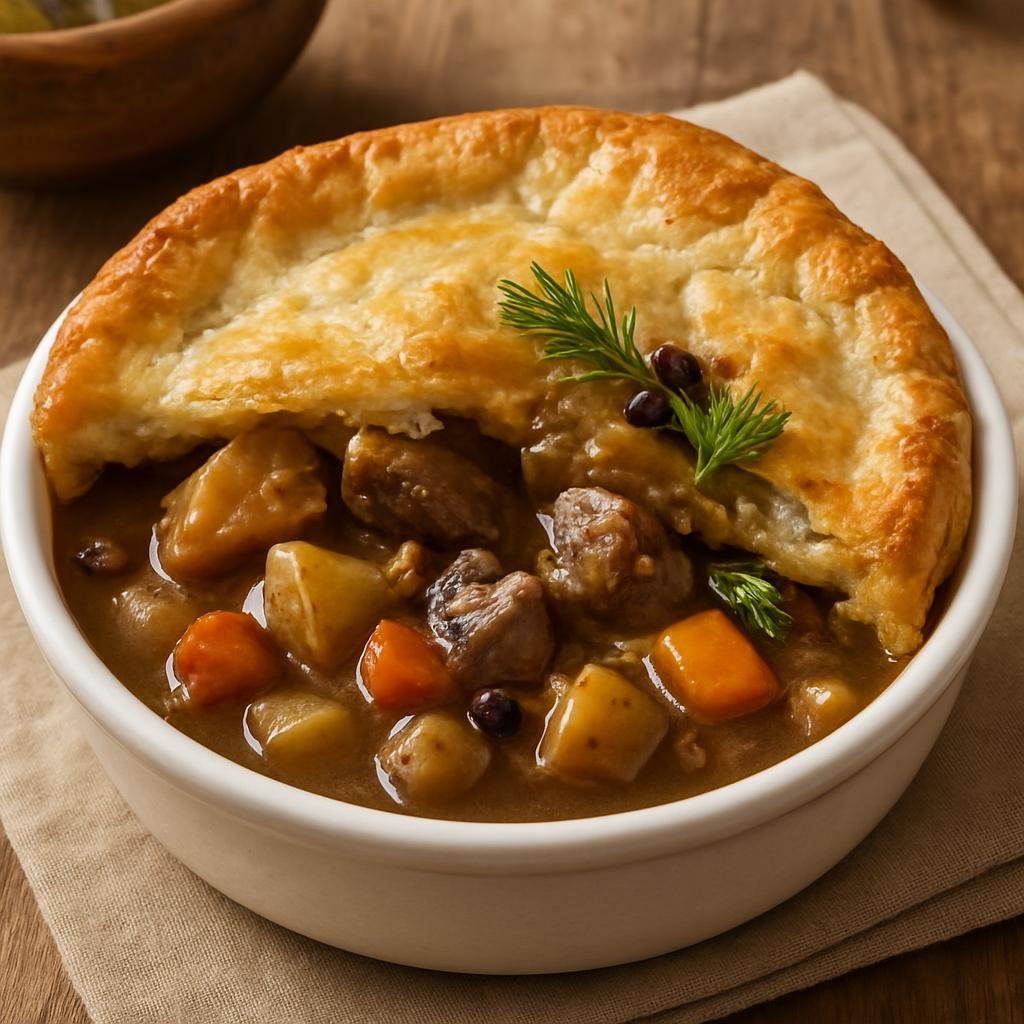 Entree: Canada – Northwest Territories, Northern Canada – Ptarmigan Pot Pie recipe