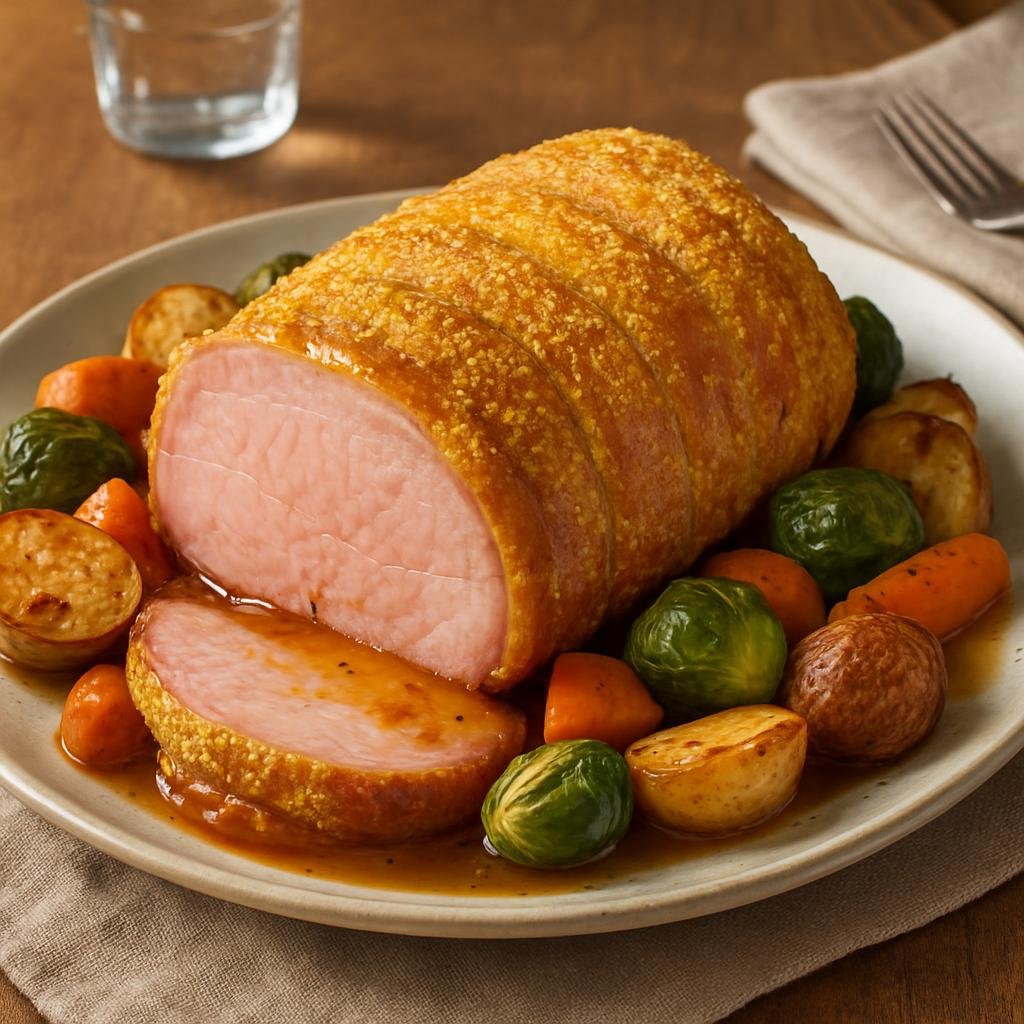 Entree: Canada – Ontario / Central Canada – Peameal Bacon Roast recipe