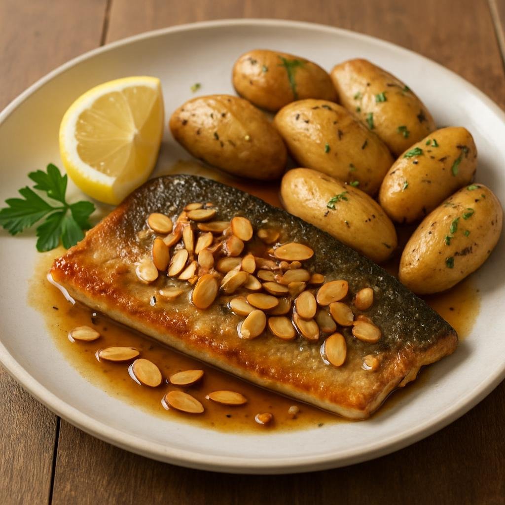 Entree: United States – Idaho (Pacific Northwest) – Trout Amandine recipe