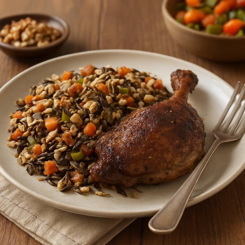 Entree: Canada – Manitoba, Canadian Prairies – Manitoba Wild Rice Pilaf recipe