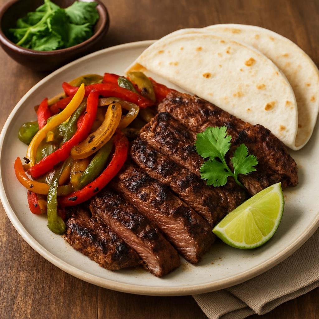 Entree: United States – Texas Cuisine – Fajitas recipe