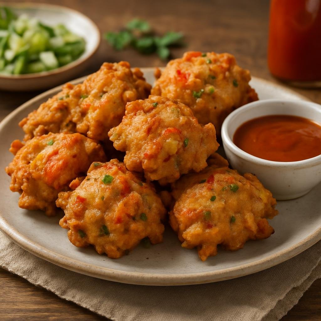 Appetizer: United States – Cajun and Creole Louisiana – Crawfish Beignets recipe