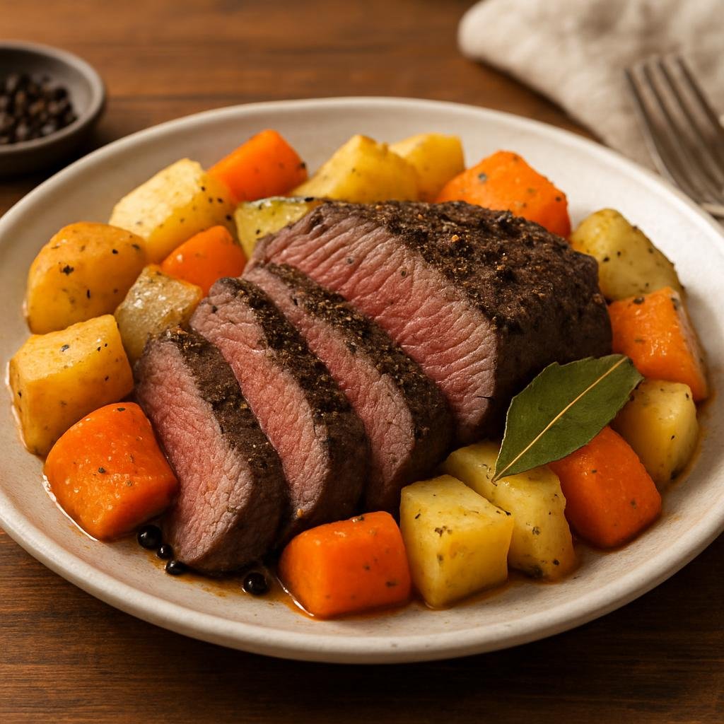 Entree: Canada – Newfoundland and Labrador – Caribou Roast recipe
