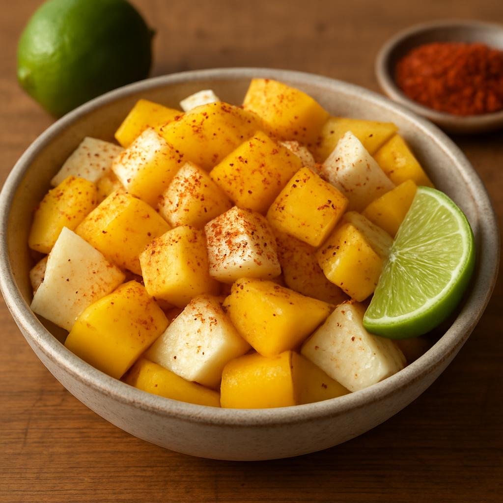 Salad: Mexico – Baja Peninsula, Baja California Sur – Ensalada de Frutas con Chile recipe