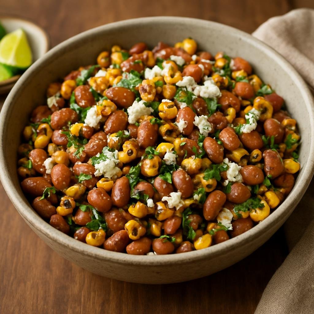 Salad: Mexico – Zacatecas, Bajio Mexico – Ensalada de Frijoles Zacatecana (Zacatecan Bean Salad) recipe
