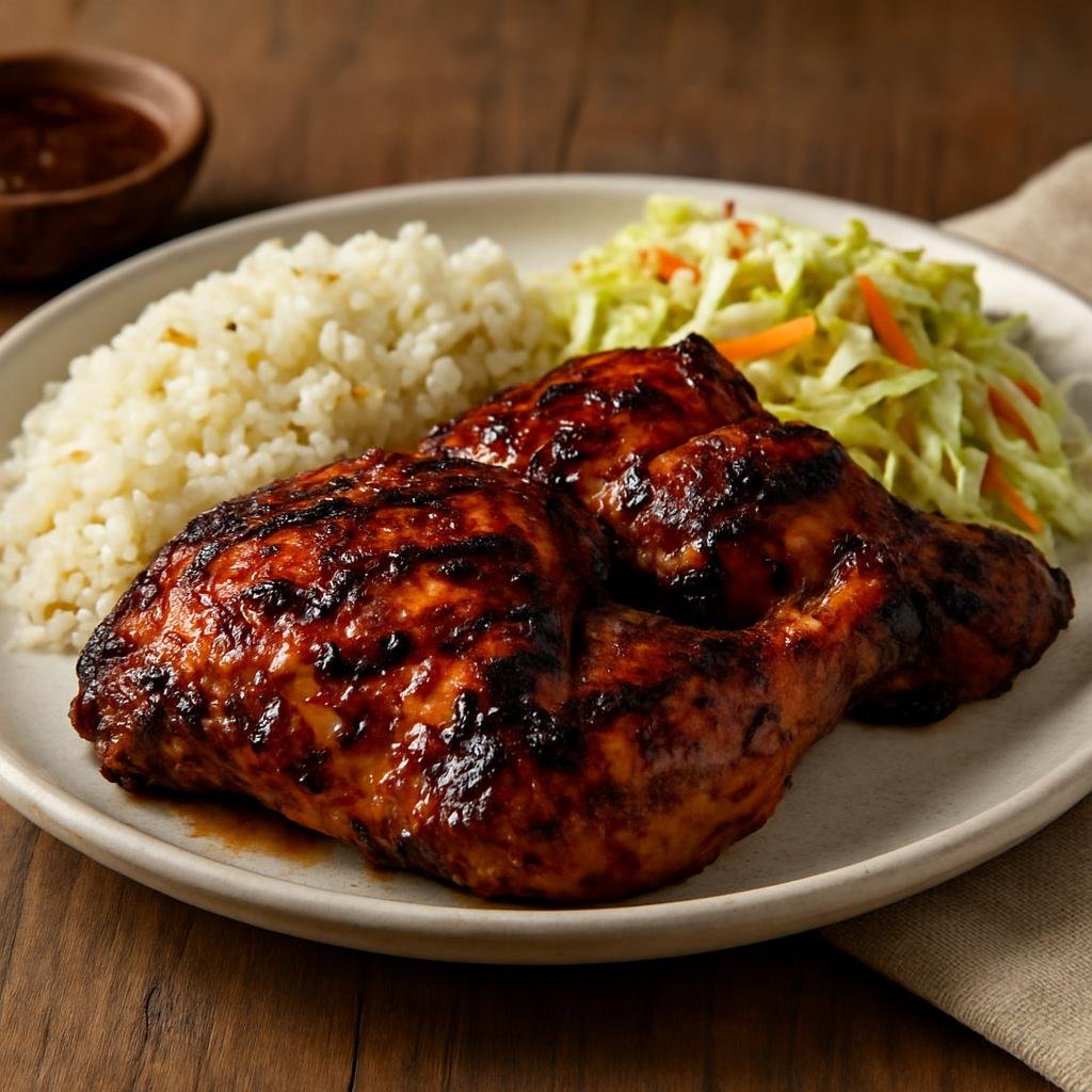 Entree: United States – Hawaii – Huli Huli Chicken recipe